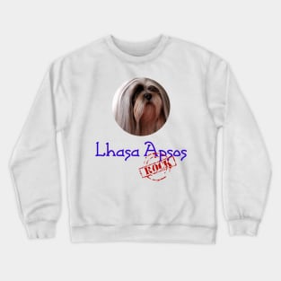 Lhasa Apsos Rock! Crewneck Sweatshirt